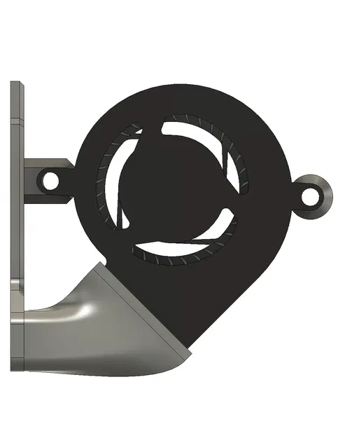 Cổng gió kép EVA 3 cho quạt 5020 - Image 4