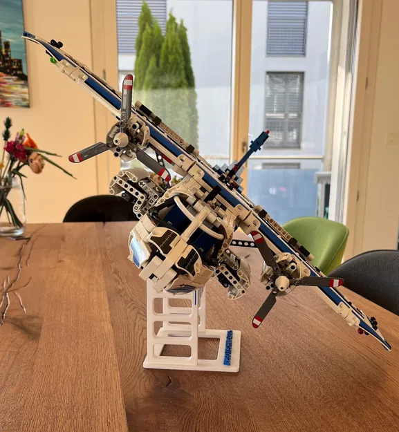 Giá đỡ trưng bày máy bay Lego Technics 42025 - Image 6