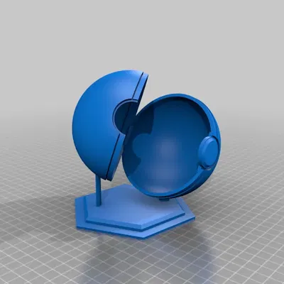 Cúp Pokeball in 3D thành công trên Elegoo Mars 2