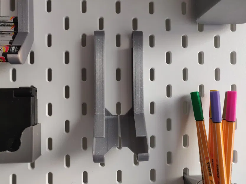 Giá đỡ pin AA cho bảng treo Ikea Skadis - Image 2