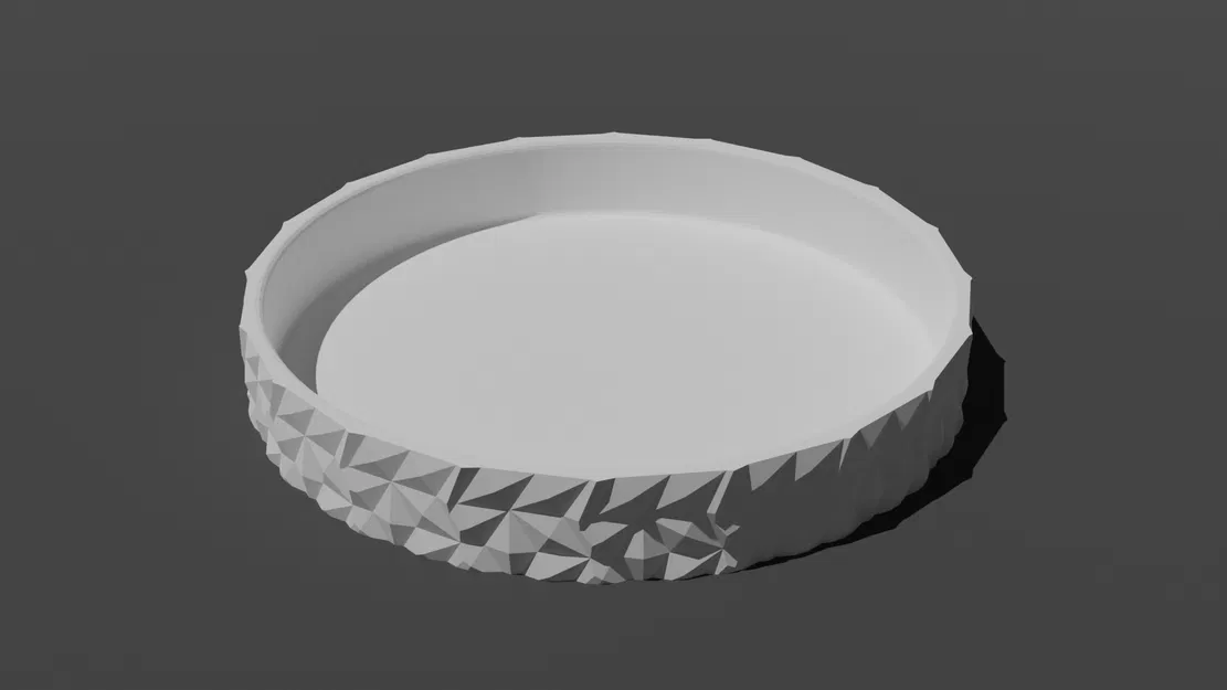 Khay đựng đồ đa năng kiểu low poly với bề mặt mịn - Image 3