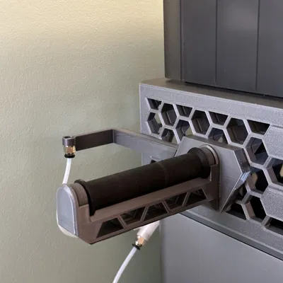 Giá đỡ cuộn dây HEX được điều chỉnh kích thước với hướng dẫn ống PTFE cho các cuộn dây có đường kính trung tâm nhỏ hơn