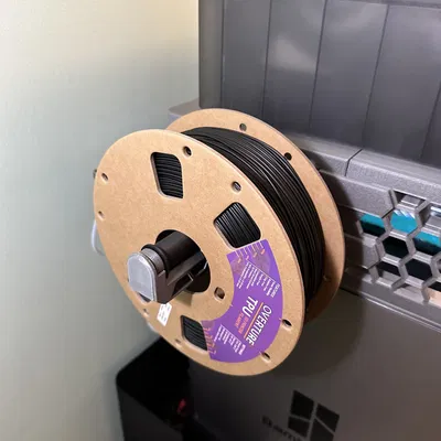 Giá đỡ cuộn dây HEX được điều chỉnh kích thước với hướng dẫn ống PTFE cho các cuộn dây có đường kính trung tâm nhỏ hơn