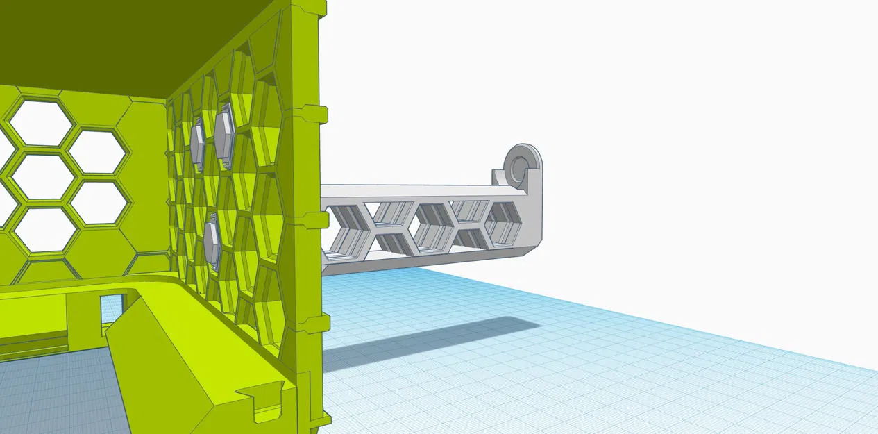 Giá đỡ cuộn filament v2 cho máy in 3D Honeycomb - Image 3