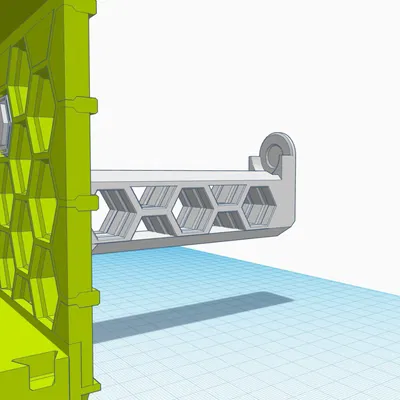 Giá đỡ cuộn filament v2 cho máy in 3D Honeycomb