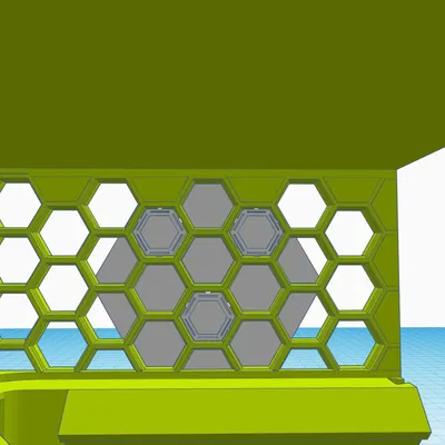 Giá đỡ cuộn filament v2 cho máy in 3D Honeycomb