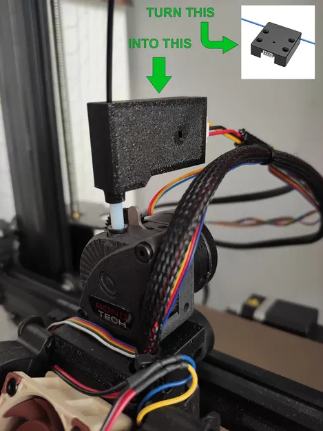 Cảm biến filament Creality cho máy in 3D drive trực tiếp - Image 1