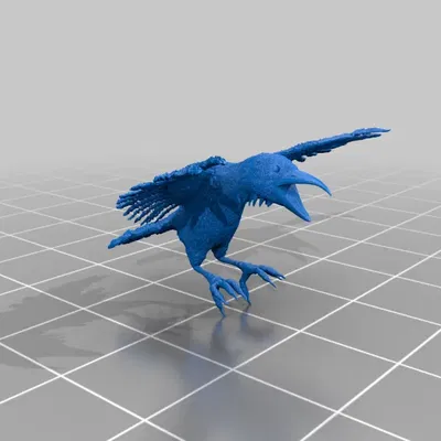 Chó Khổ Sở và Quạ Thối Miniatures (Nghệ Thuật Fan Bloodborne)