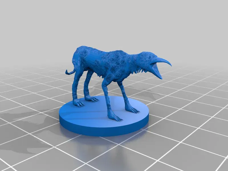 Chó Khổ Sở và Quạ Thối Miniatures (Nghệ Thuật Fan Bloodborne) - Image 4