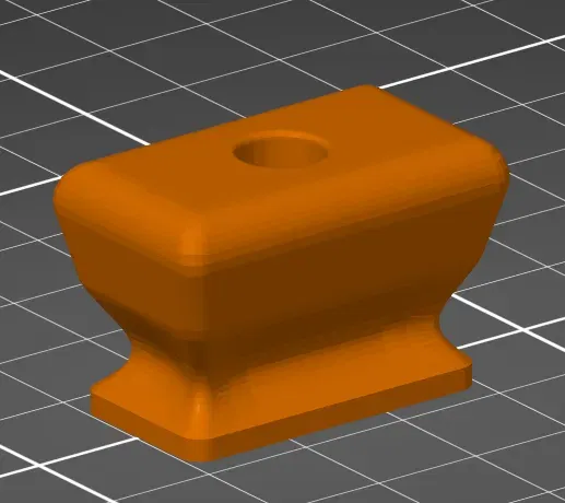 Núm kéo nhỏ cho tủ với kích thước 24x24x36mm - Image 1