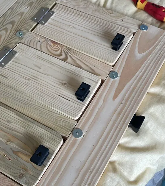 Núm kéo nhỏ cho tủ với kích thước 24x24x36mm - Image 2