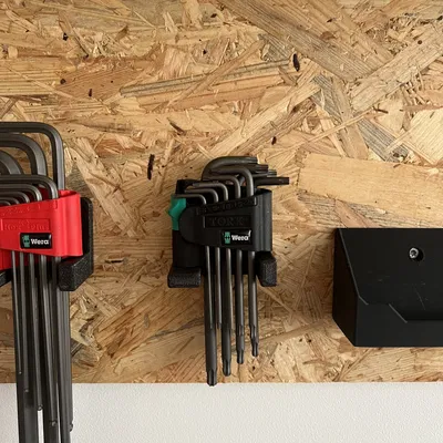 Giá đỡ tường cho bộ L-Key Wera