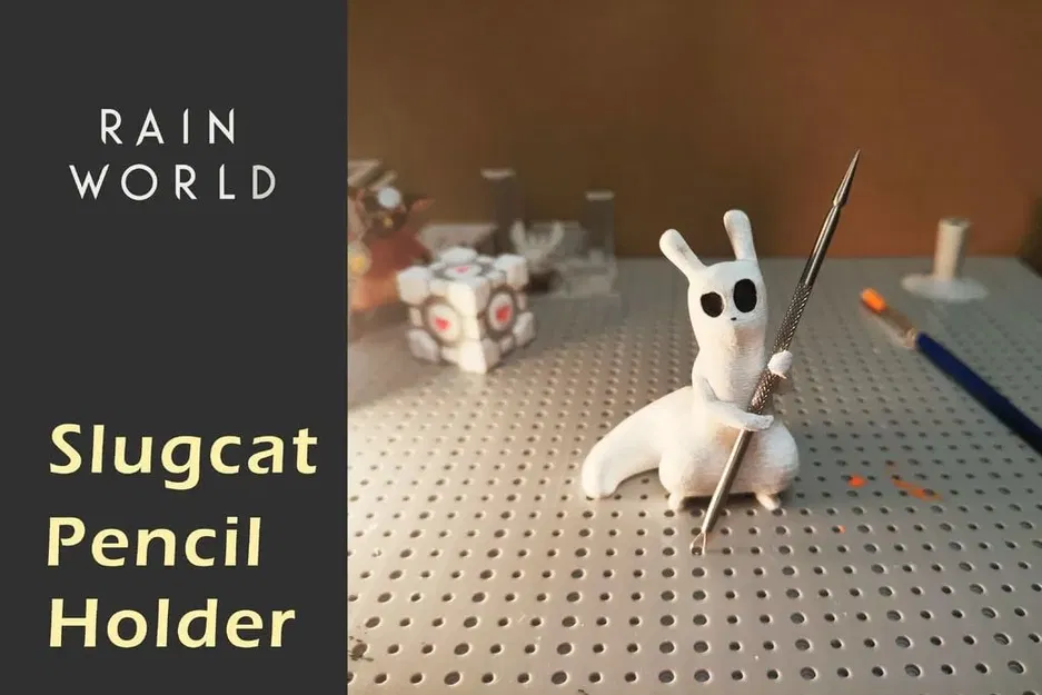 Giá đỡ bút Slugcat từ trò chơi Rain World - Image 1