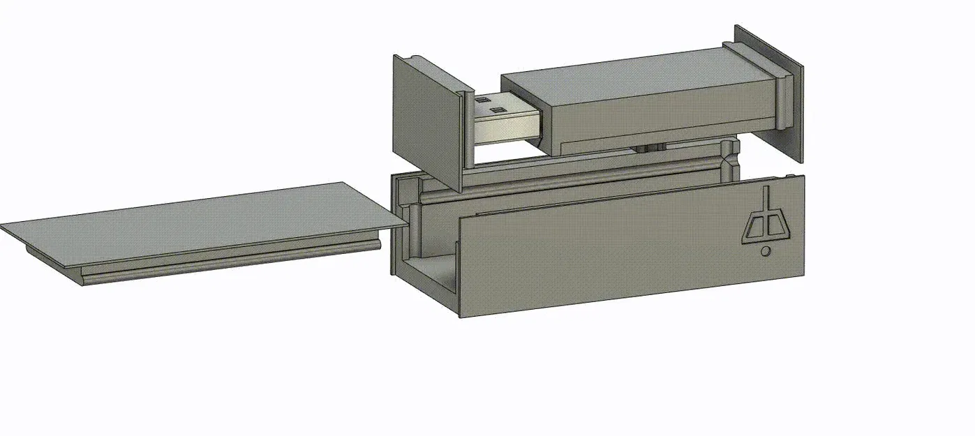 Hộp USB Crypta kiểu Himitsu Bako 4 bước - Image 2
