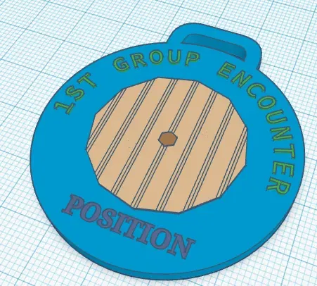 Huy chương đơn giản tôi tạo ra cho sự kiện - Image 1