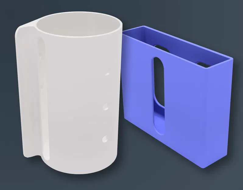 Máy phân phối túi rác và túi tái chế tiện lợi - Image 1