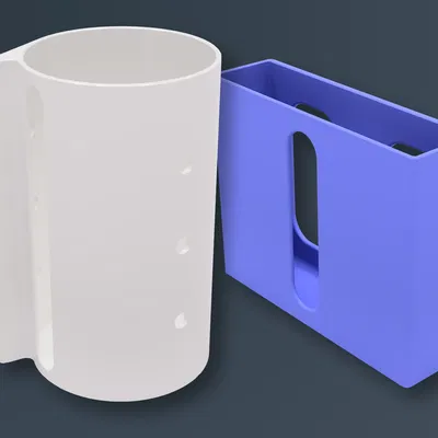 Máy phân phối túi rác và túi tái chế tiện lợi