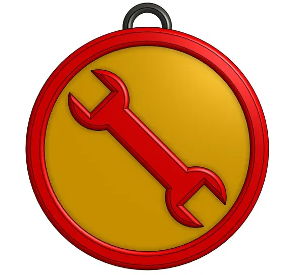 Móc khóa biểu tượng Kỹ sư TF2 #SaveTF2 - Image 1