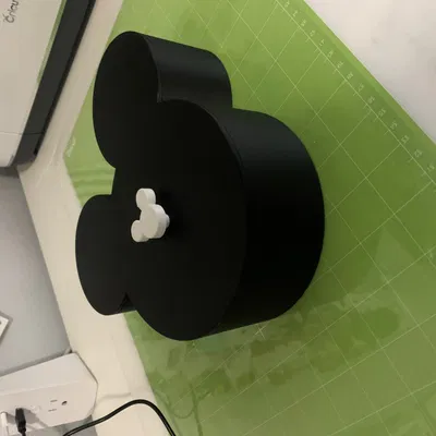 Hộp trang sức Mickey với 3 ngăn bên trong