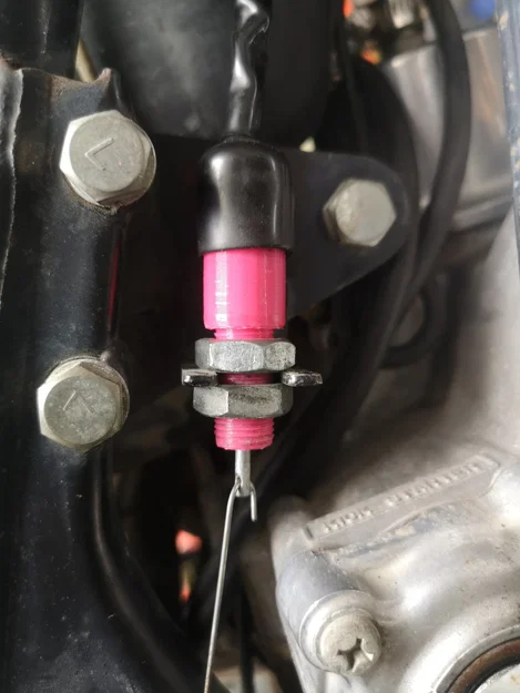 Giá đỡ ống cho công tắc đèn phanh Kawasaki KZ750 1978 - Image 2