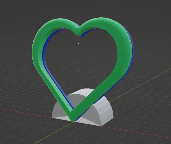 Khung hình trái tim nhỏ xinh xắn cho ảnh - Image 1