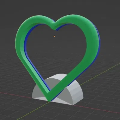 Khung hình trái tim nhỏ xinh xắn cho ảnh