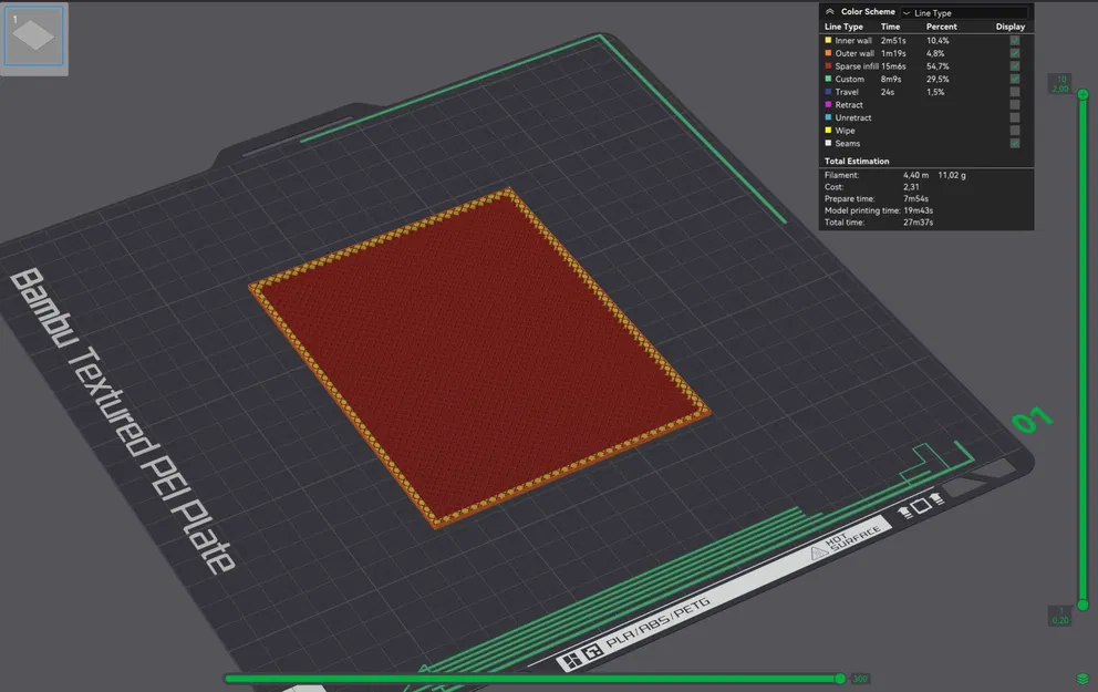 Bộ lọc khí thải HEPA Carbon BambuLab cho máy in 3D - Image 2