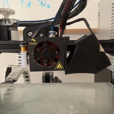 Giá đỡ quạt làm mát cho Ender 3 sử dụng Noctua A4x20