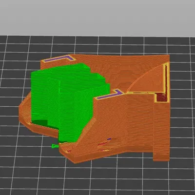 Giá đỡ quạt làm mát cho Ender 3 sử dụng Noctua A4x20