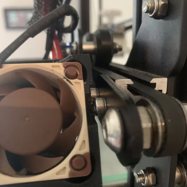 Giá đỡ quạt làm mát cho Ender 3 sử dụng Noctua A4x20 - Image 9