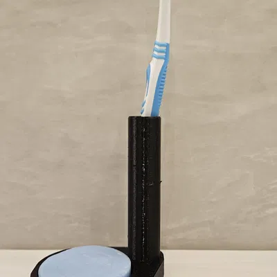 Giá đỡ bàn chải đánh răng và xà phòng cho nẹp răng