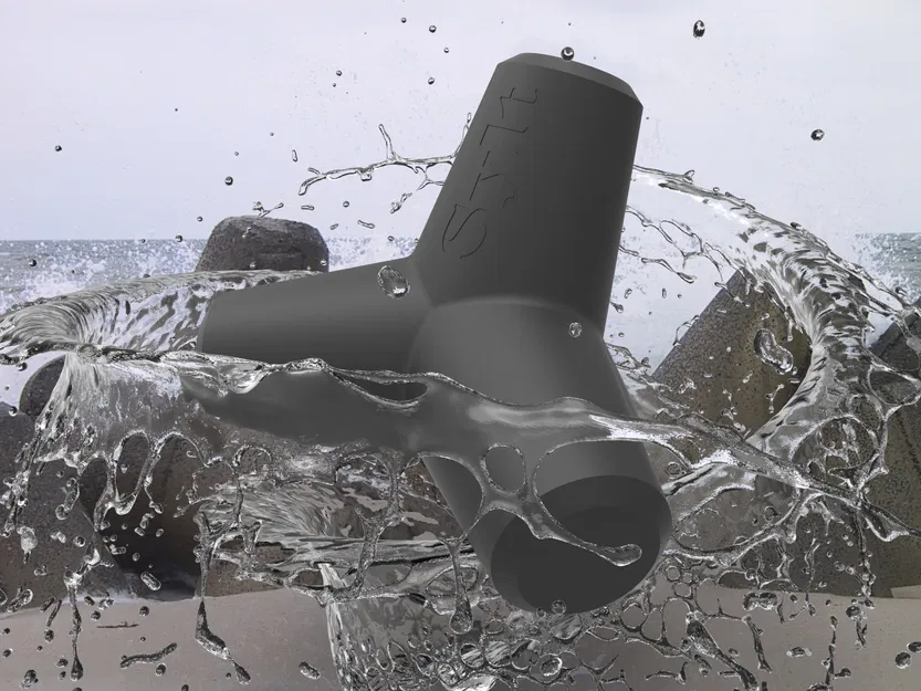 Mô hình tetrapode nghệ thuật Sylt 3D - Image 2