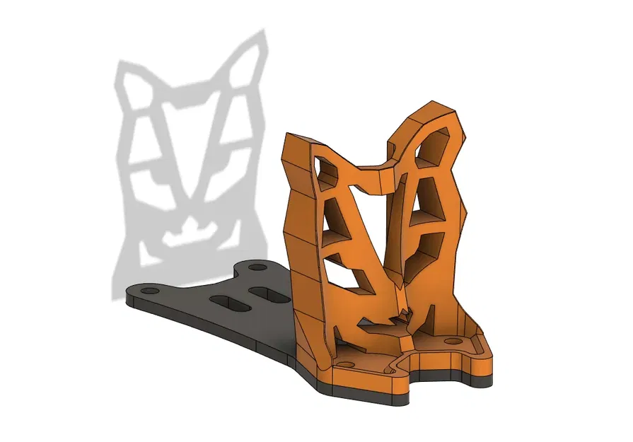 Vây rùa Mad-Curve phiên bản Longcat cho khung FPV racing - Image 3