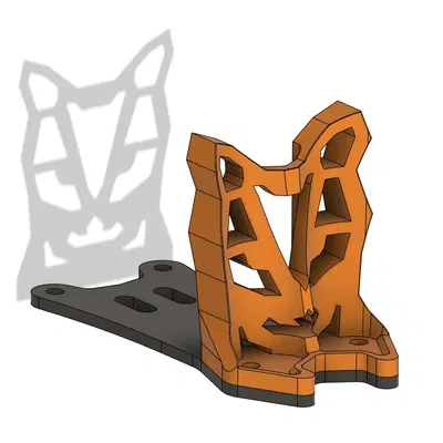 Vây rùa Mad-Curve phiên bản Longcat cho khung FPV racing