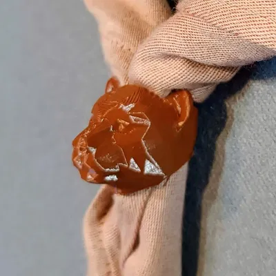 Woggle Scout cảm hứng từ Bagheera, báo hoặc puma