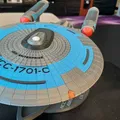 Mô hình tàu USS Enterprise NCC-1701-C lớp Đại sứ trong Star Trek - Thumbnail 2