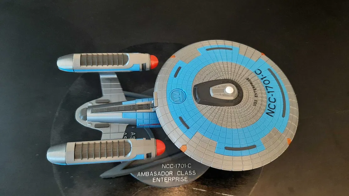 Mô hình tàu USS Enterprise NCC-1701-C lớp Đại sứ trong Star Trek - Image 4