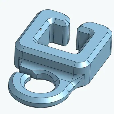 Thanh trượt rèm 5mm cho cửa sổ