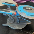 Mô hình tàu USS Enterprise NCC-1701-C lớp Đại sứ trong Star Trek - Thumbnail 5