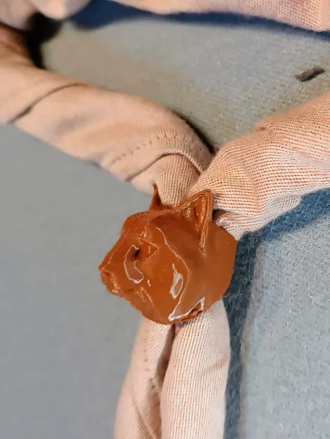 Cà vạt cổ cho hướng đạo sinh hình đầu báo hoặc mèo rừng - Image 1