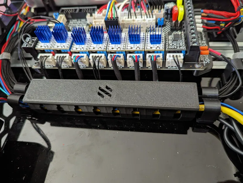 Bộ ống quản lý cáp cho động cơ bước Fysetc Spider - Image 1