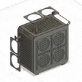 Giá đỡ quạt 120mm cho QUBE 500 - Thumbnail 1