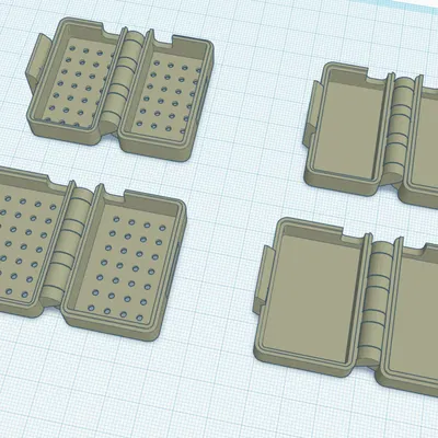 Hộp đựng bàn chải đánh răng du lịch - In ngay tại chỗ