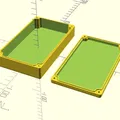 Vỏ chống nước hình chữ nhật tùy chỉnh bằng openscad - Thumbnail 1