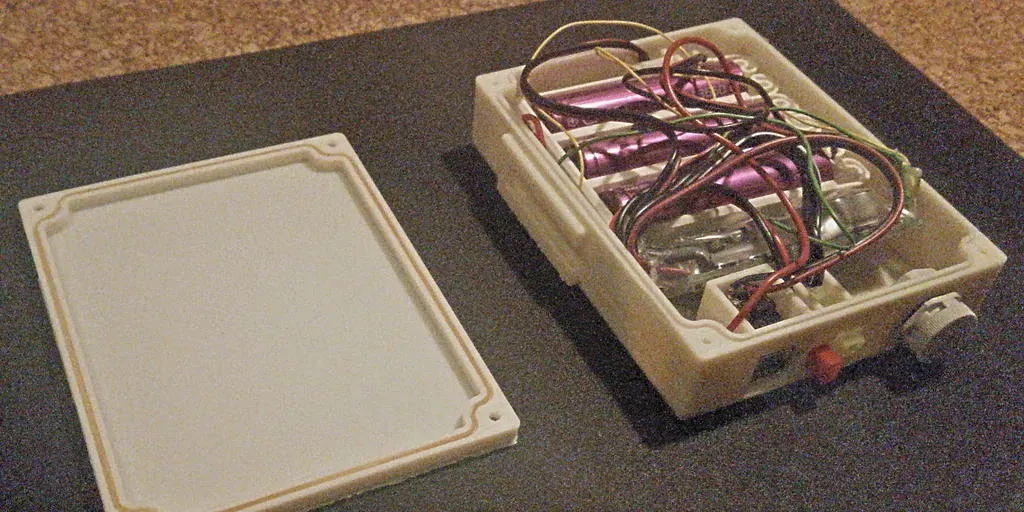 Vỏ chống nước hình chữ nhật tùy chỉnh bằng openscad - Image 3