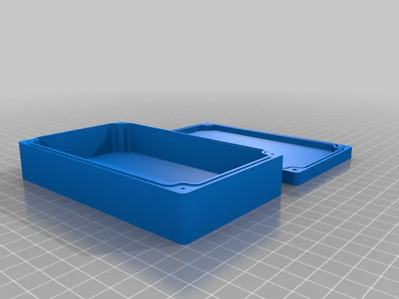 Vỏ chống nước hình chữ nhật tùy chỉnh bằng openscad - Image 5