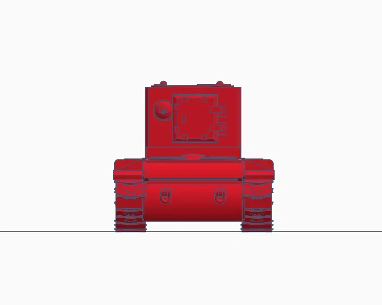 Xe tăng KV-2 chi tiết cho mô hình tabletop - Image 2