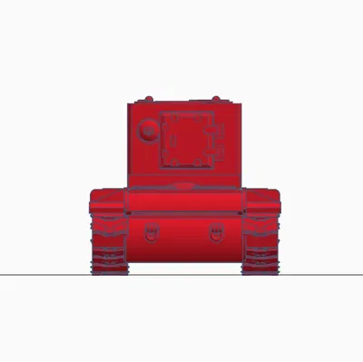 Xe tăng KV-2 chi tiết cho mô hình tabletop