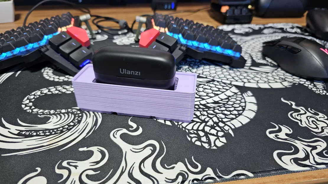 Giá đỡ tổ chức Gridfinity 3x1 cho micro Ulanzi J12 - Image 2