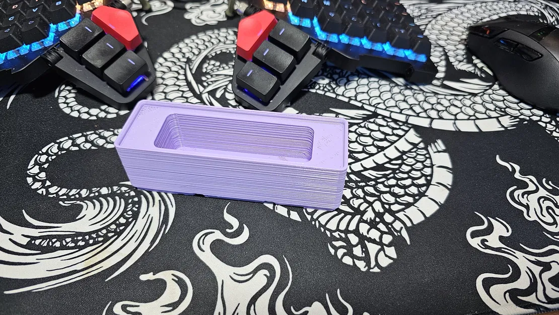 Giá đỡ tổ chức Gridfinity 3x1 cho micro Ulanzi J12 - Image 3